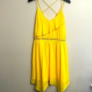 Midi v neck dress